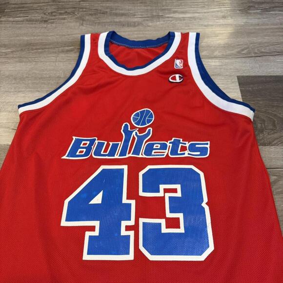 Vintage Washington bullets Pervis Ellison champion jersey - Picture 2 of 7